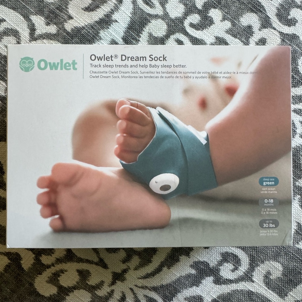 Owlet dream sock